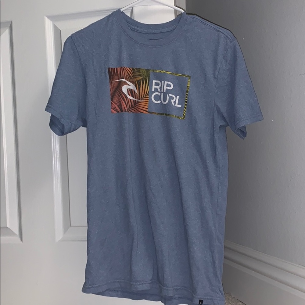 Light Blue Rip Curl Tee